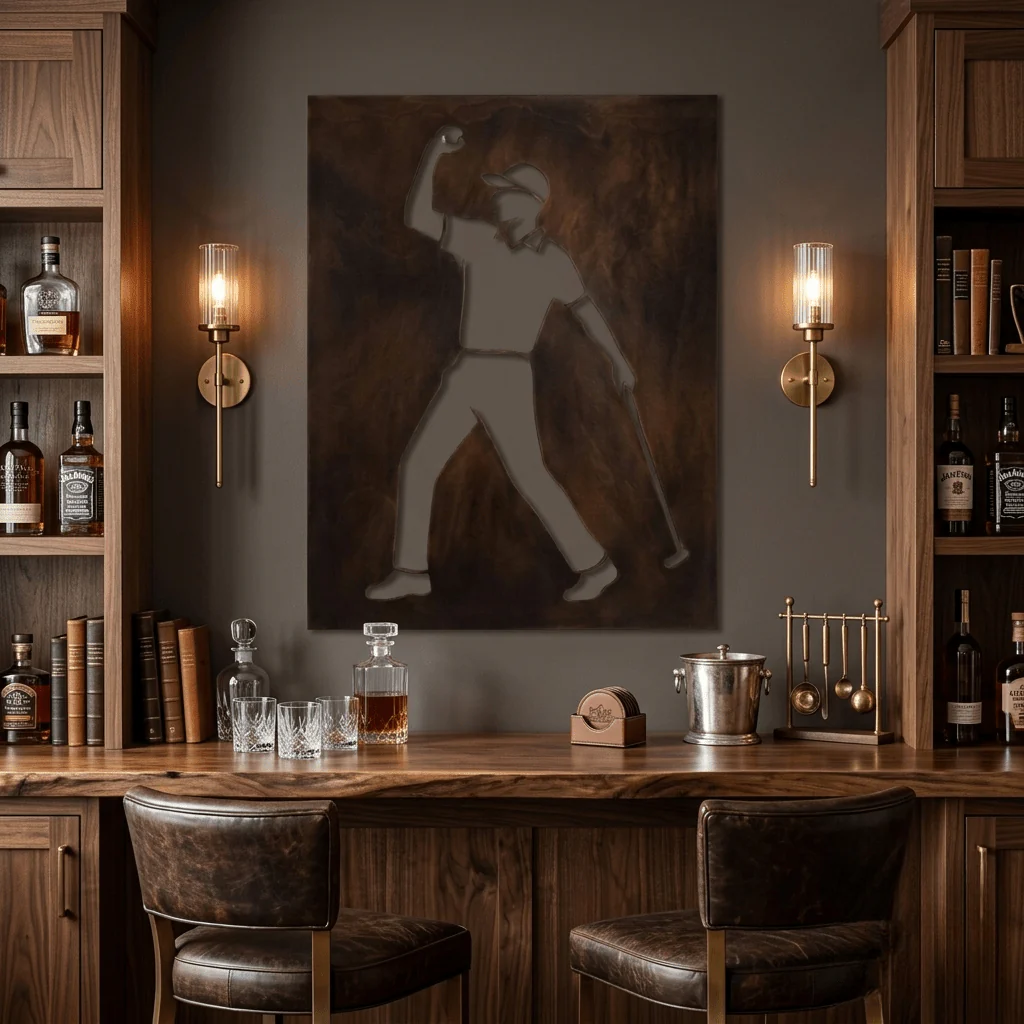 The Eagle - Metal Wall Art - Umber - Image 3