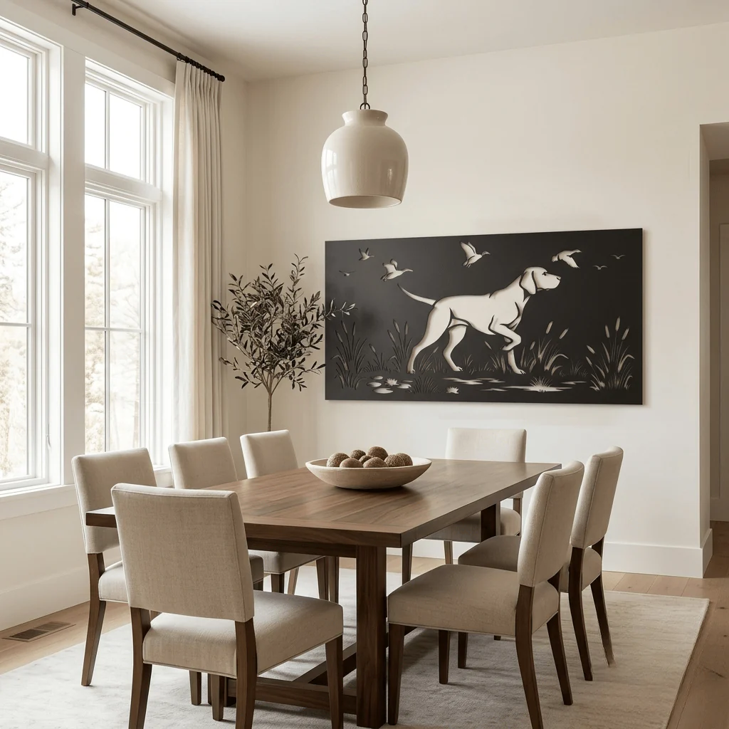 The English Pointer - Metal Wall Art - Forge - Image 2