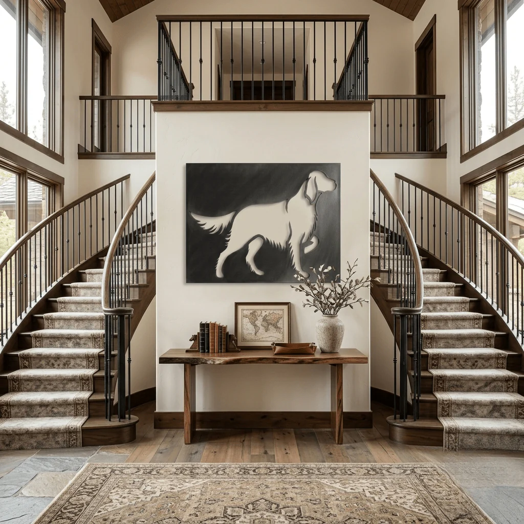 The English Setter - Metal Wall Art - Forge - Image 2