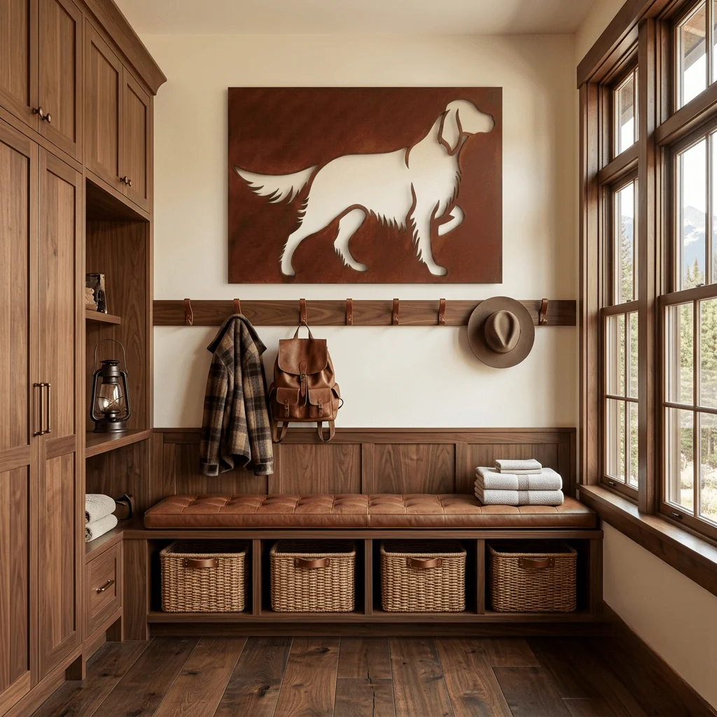 The English Setter - Metal Wall Art - Oxide - Image 2