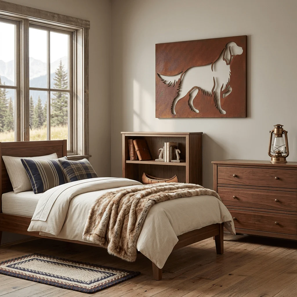 The English Setter - Metal Wall Art - Oxide - Image 3