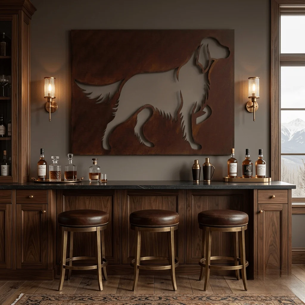 The English Setter - Metal Wall Art - Oxide - Image 5