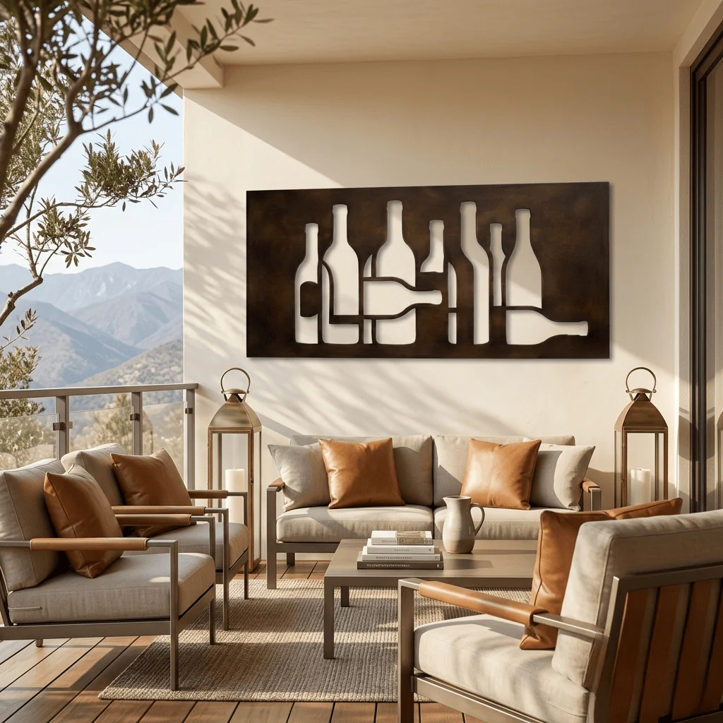 The Evening Reserve - Metal Wall Art - Umber - Image 3