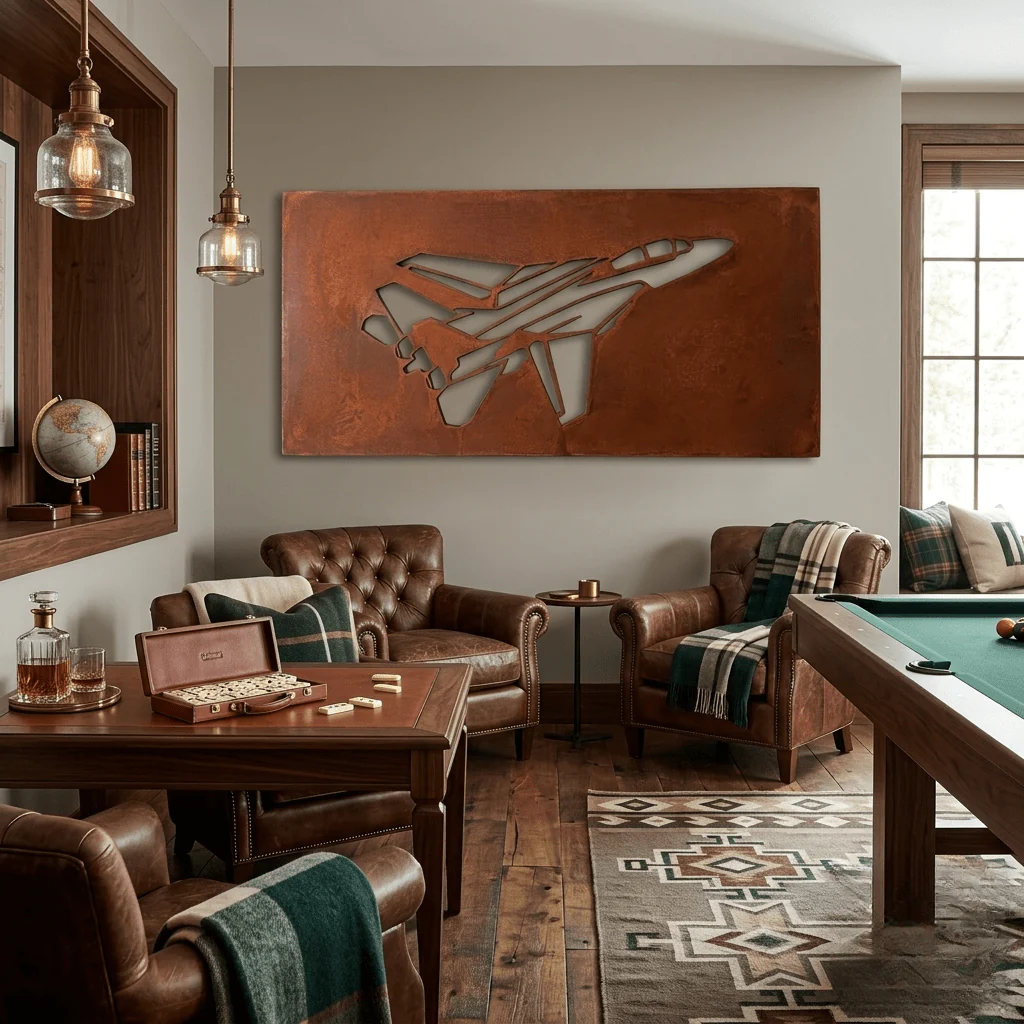The F-14 Tomcat - Metal Wall Art - Oxide - Image 3