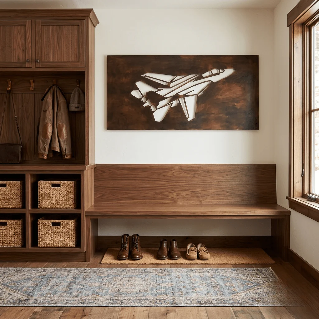 The F-14 Tomcat - Metal Wall Art - Umber - Image 3