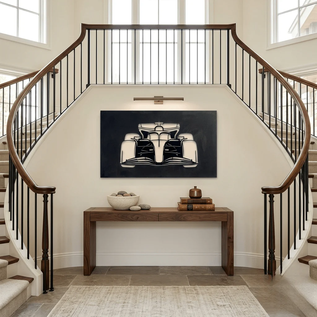 The Formula Race Car - Metal Wall Art - Forge - Image 3