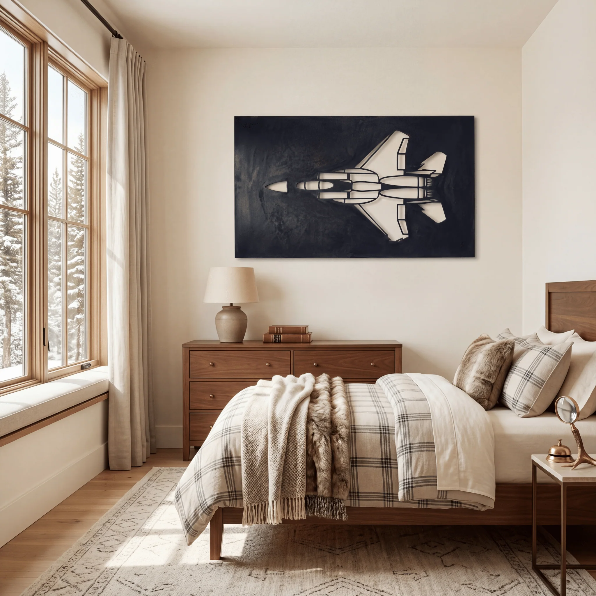 The F22 Raptor - Metal Wall Art - Forge - Image 2