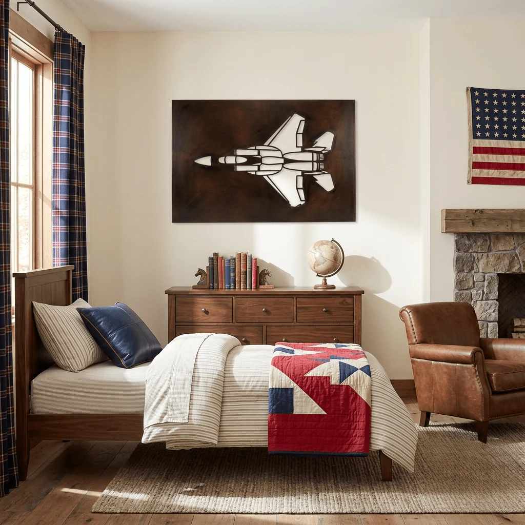 The F22 Raptor - Metal Wall Art - Umber - Image 3