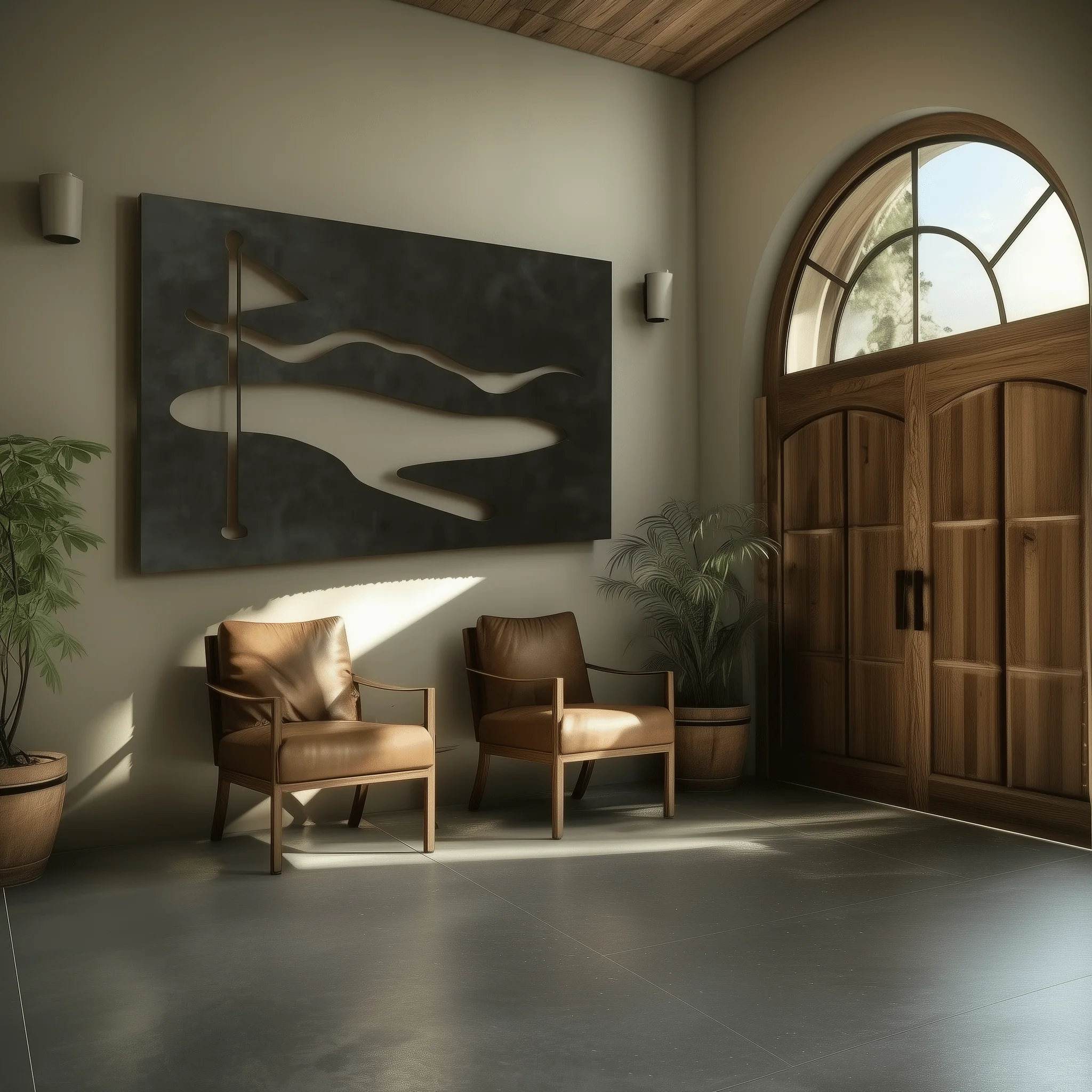 The Fairway - Metal Wall Art - Forge