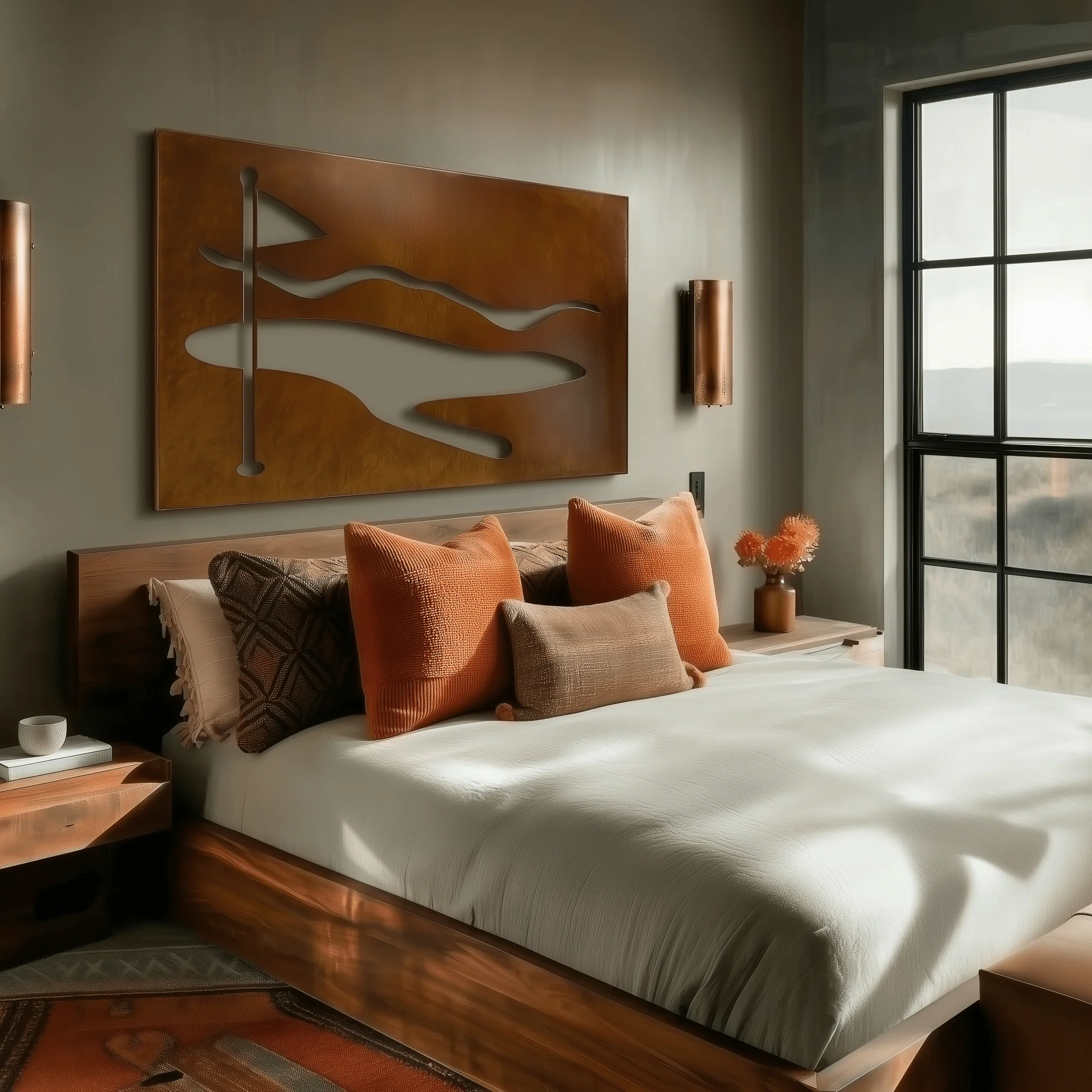 The Fairway - Metal Wall Art - Oxide - Image 2