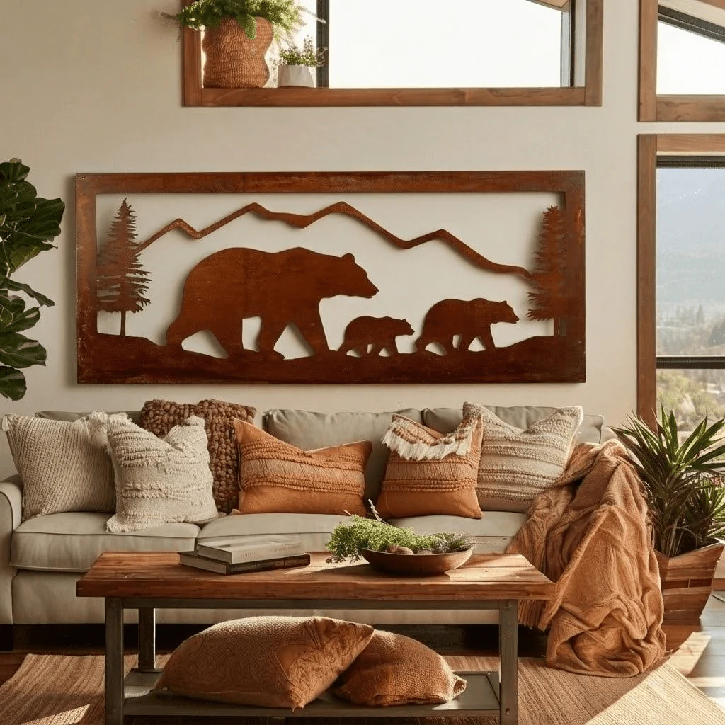 The Family - Metal Wall Art - Oxide - Image 2
