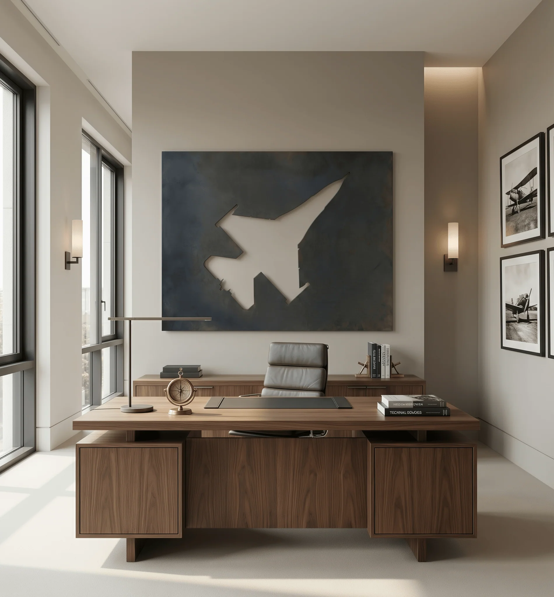 The Fighter Jet - Metal Wall Art - Forge