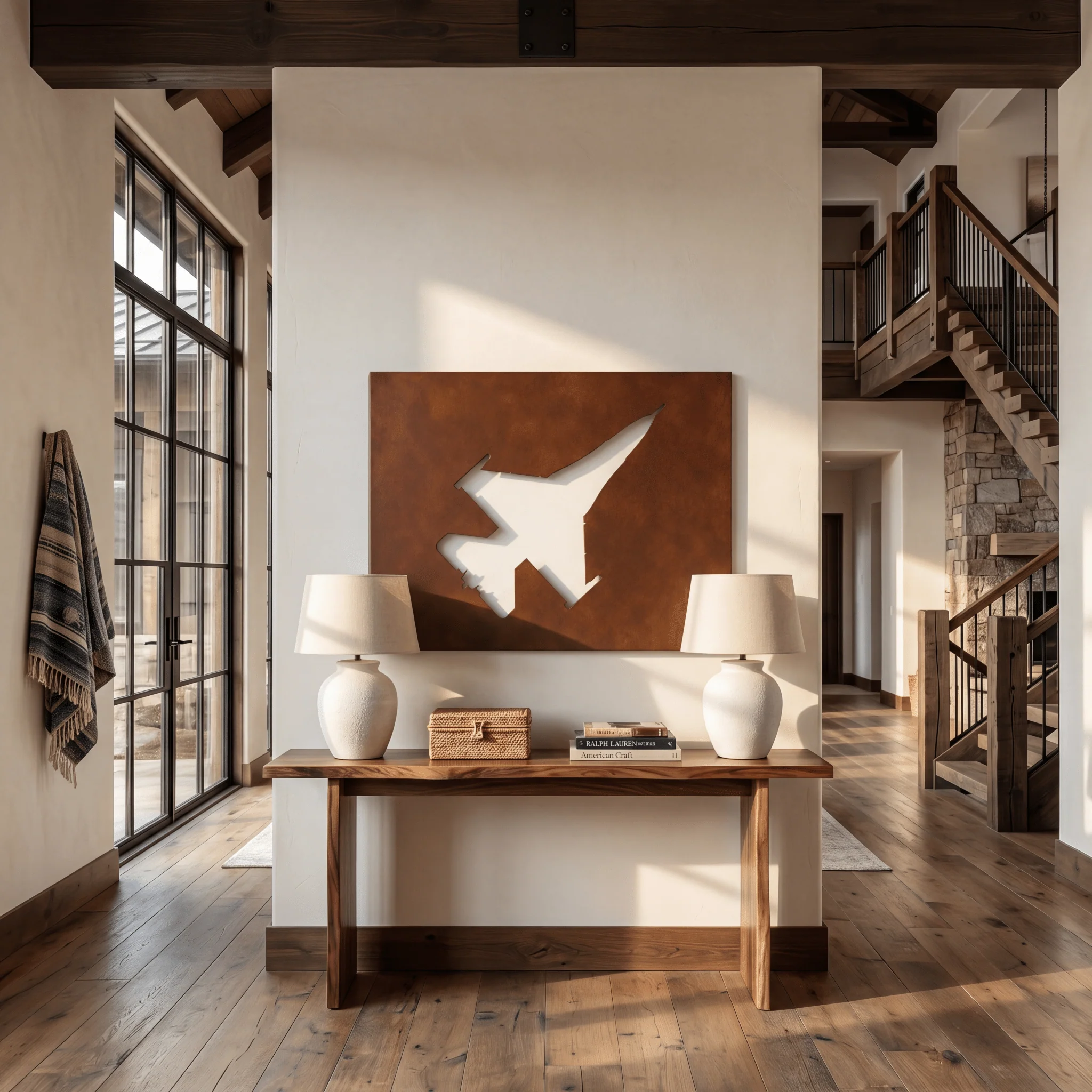 The Fighter Jet - Metal Wall Art - Oxide - Image 3