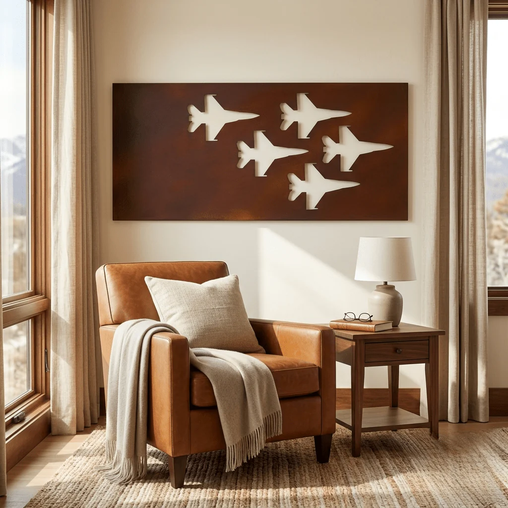 The Fleet - Metal Wall Art - Oxide - Image 3