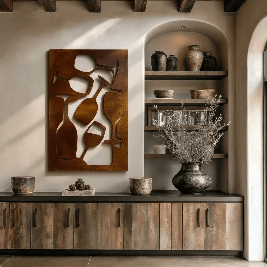 The Flight - Metal Wall Art - Oxide - Image 3