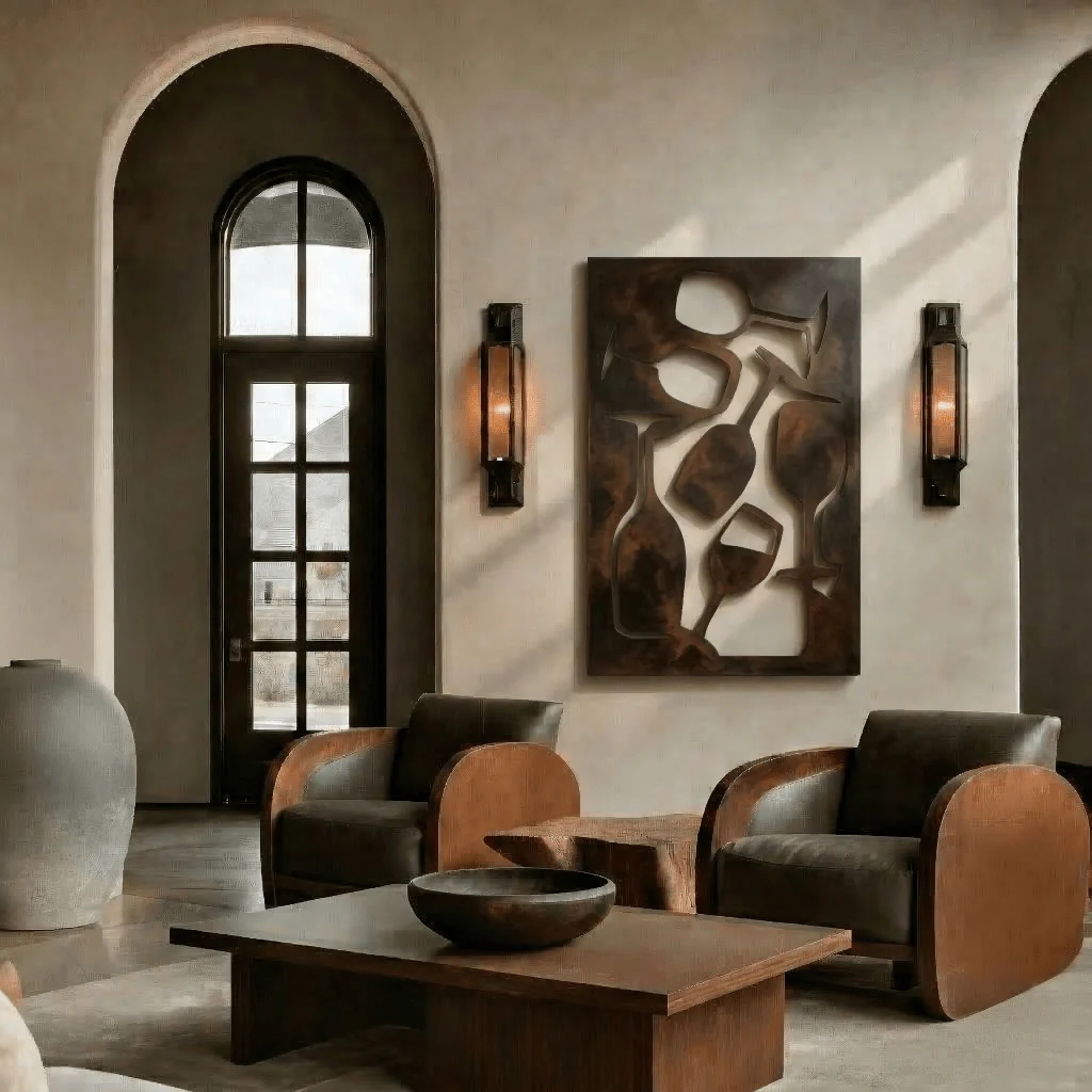 The Flight - Metal Wall Art - Umber