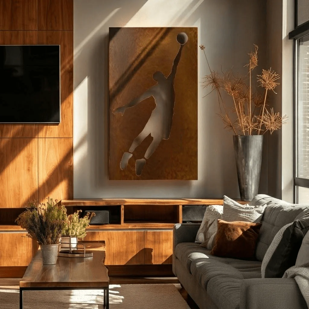 The Floater - Metal Wall Art - Oxide - Image 3