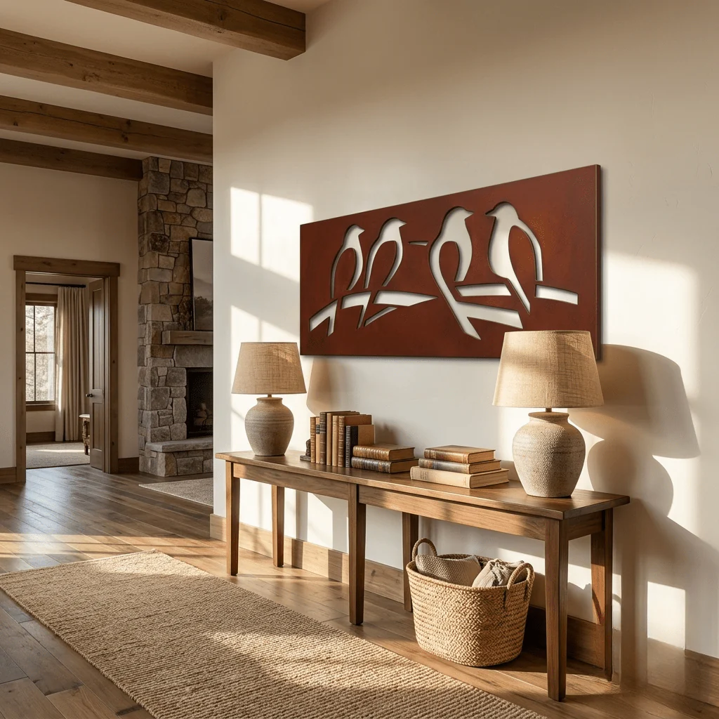 The Flock - Metal Wall Art - Oxide - Image 3