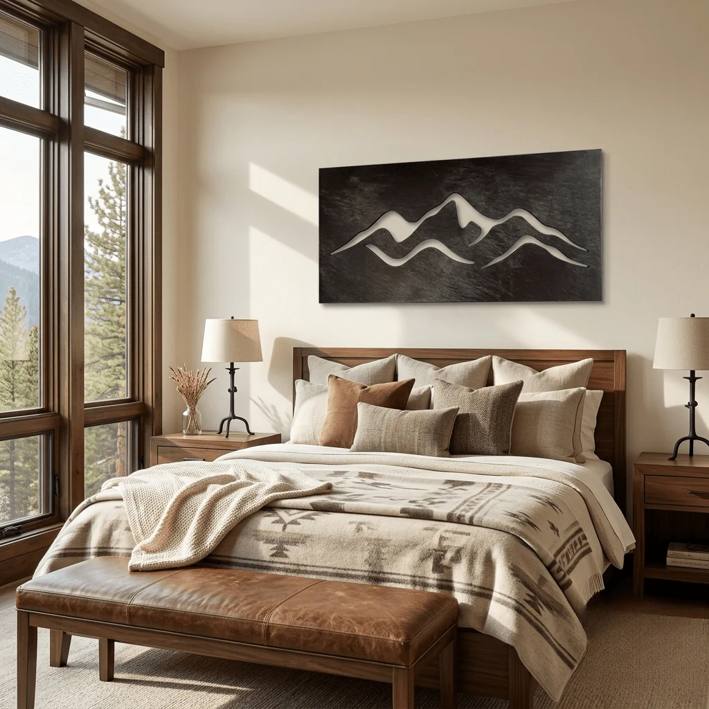 The Fold - Metal Wall Art - Forge - Image 3