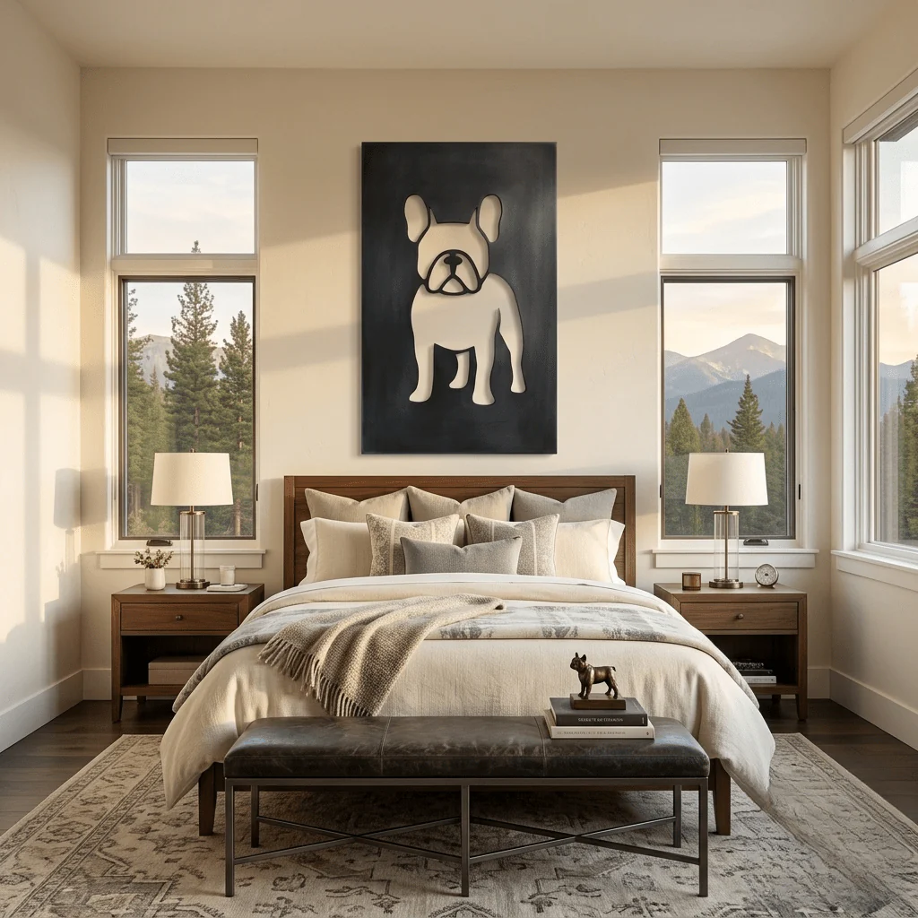 The Frenchie - Metal Wall Art - Forge - Image 2