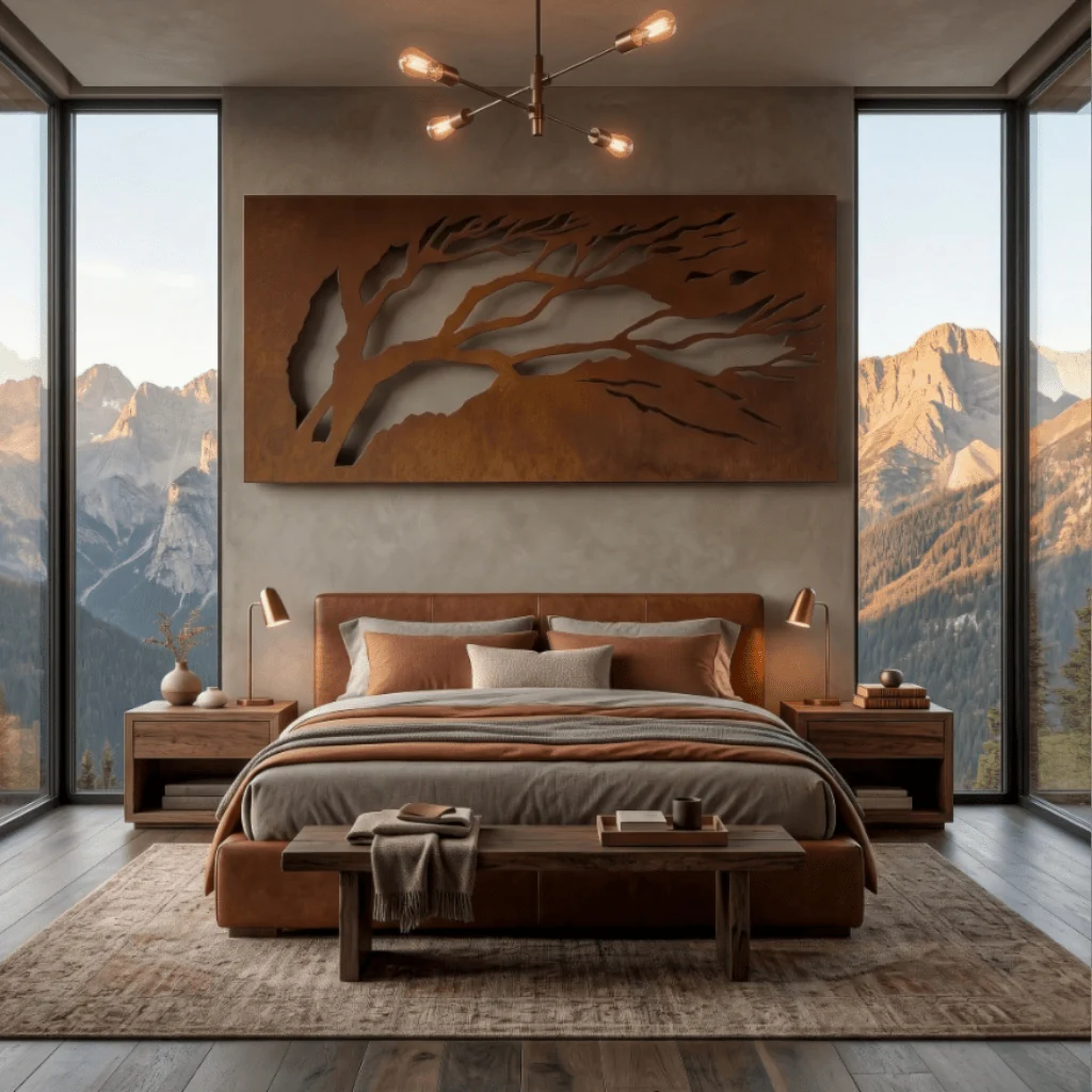 The Gale - Metal Wall Art - Oxide - Image 2