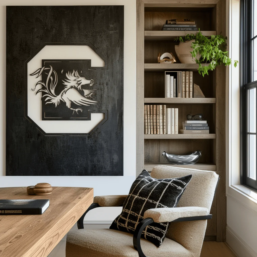 The Gamecock C - Wall Art - Portrait - Forge - Image 3