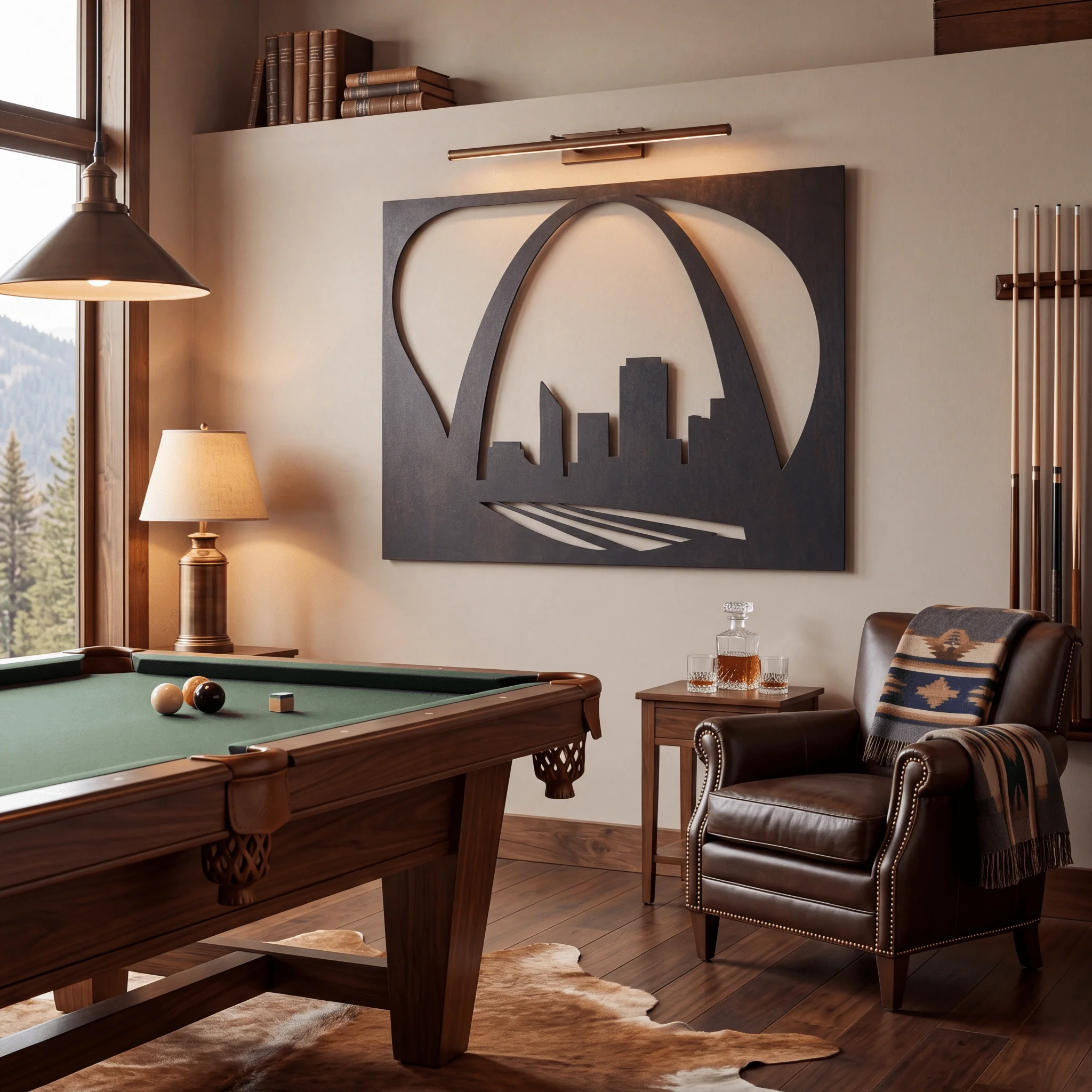 The Gateway Arch - Metal Wall Art - Forge