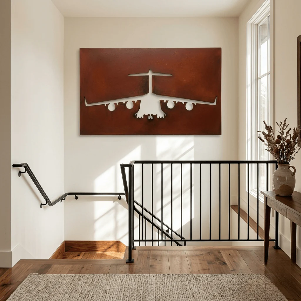 The Globemaster - Metal Wall Art - Oxide - Image 5