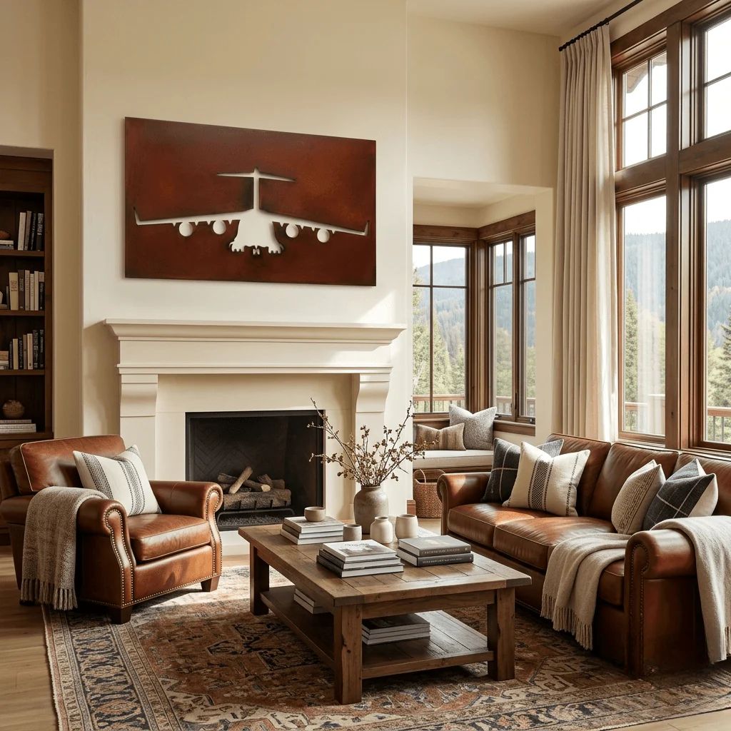 The Globemaster - Metal Wall Art - Oxide - Image 6