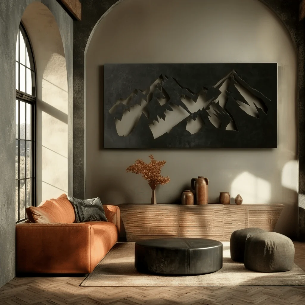 The Grand Teton - Metal Wall Art - Forge