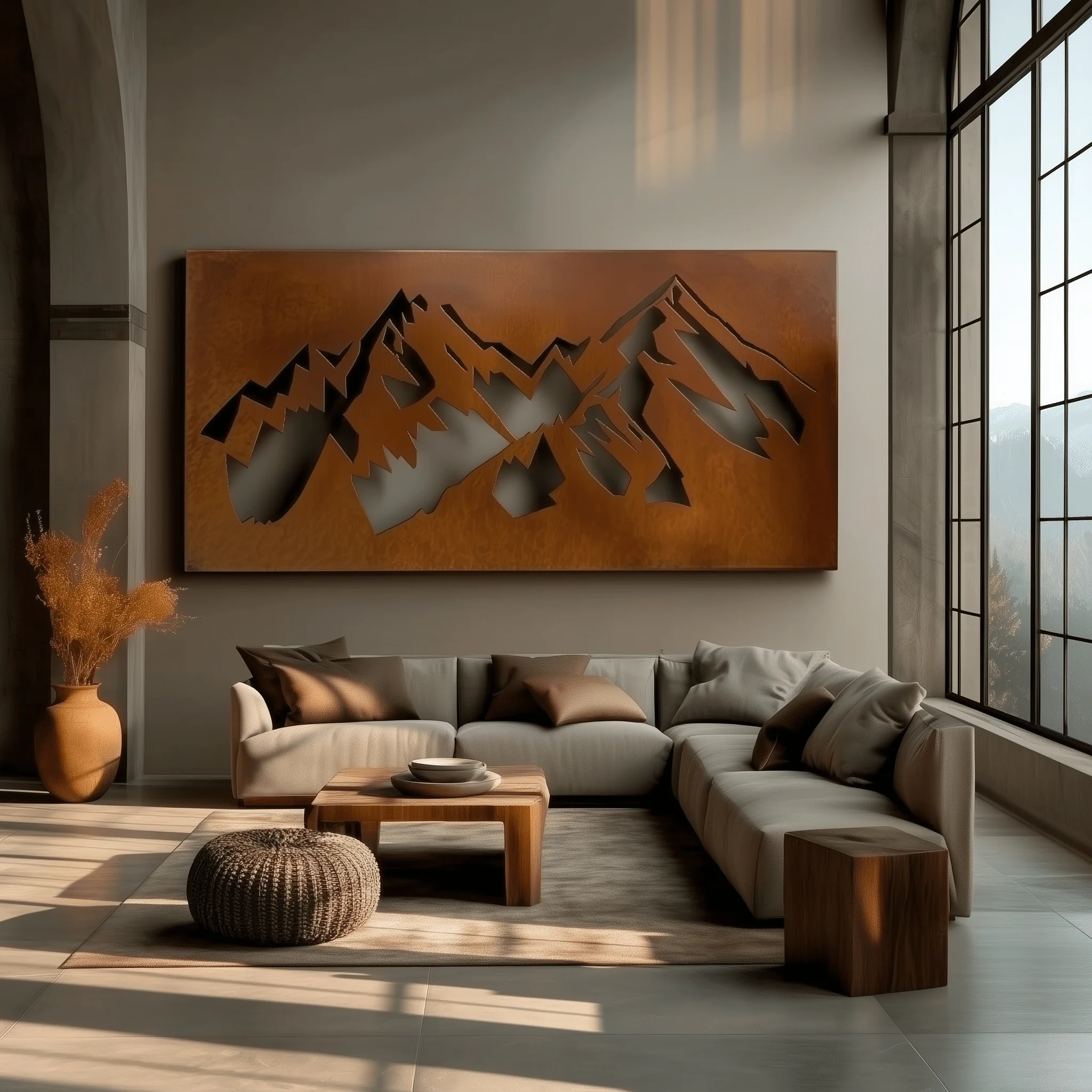 The Grand Teton - Metal Wall Art - Oxide - Image 3
