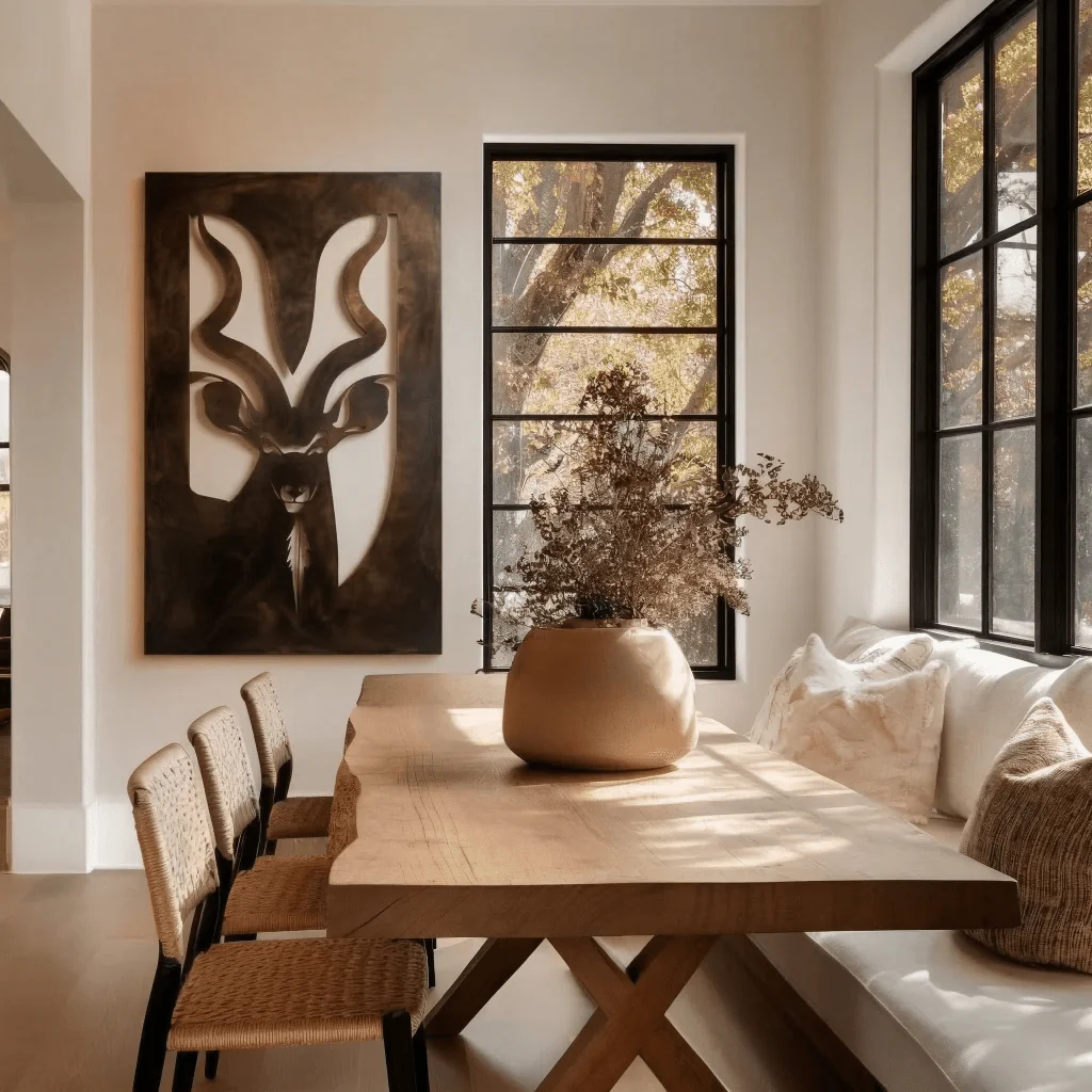 The Greater Kudu - Metal Wall Art - Umber - Image 4
