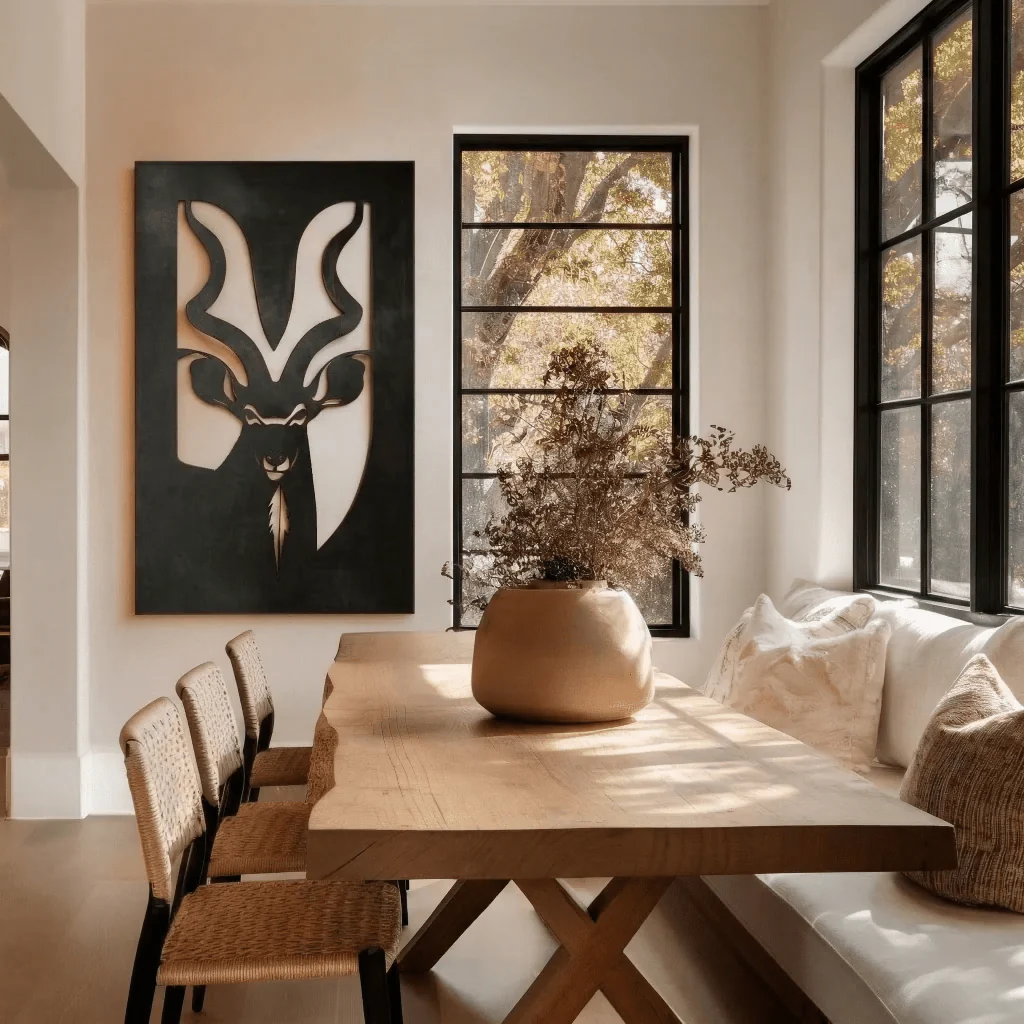 The Greater Kudu - Metal Wall Art - Forge - Image 2
