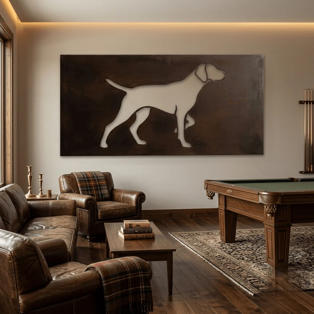 The GSP - Metal Wall Art - Umber - Image 3