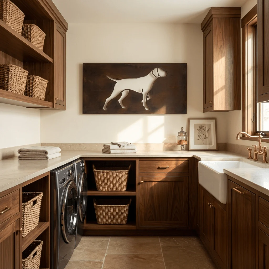 The GSP - Metal Wall Art - Umber - Image 4