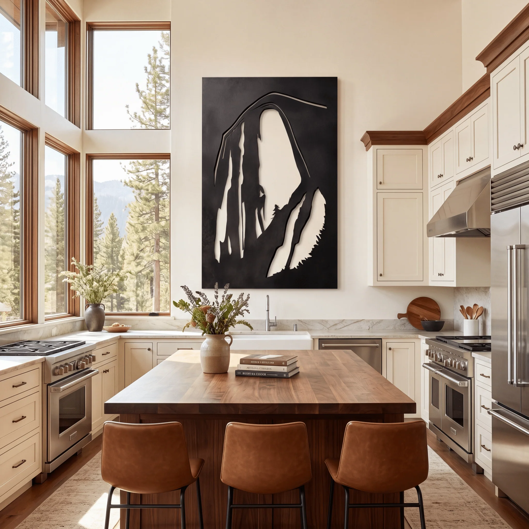 The Half Dome - Metal Wall Art - Forge
