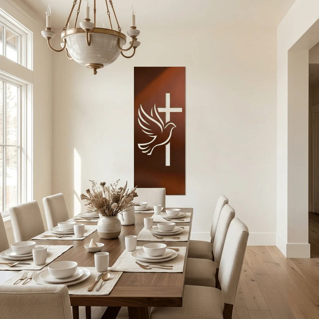 The Herald - Metal Wall Art - Oxide
