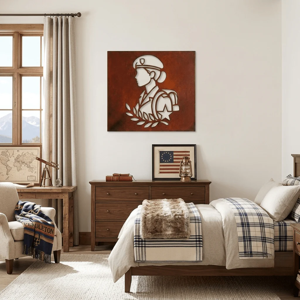 The Honor Within - Metal Wall Art - Oxide