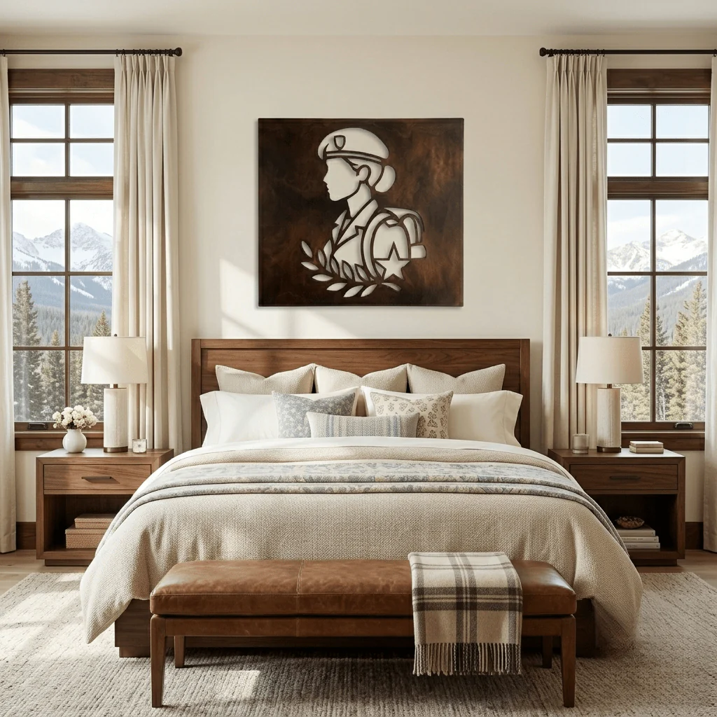 The Honor Within - Metal Wall Art - Umber - Image 3