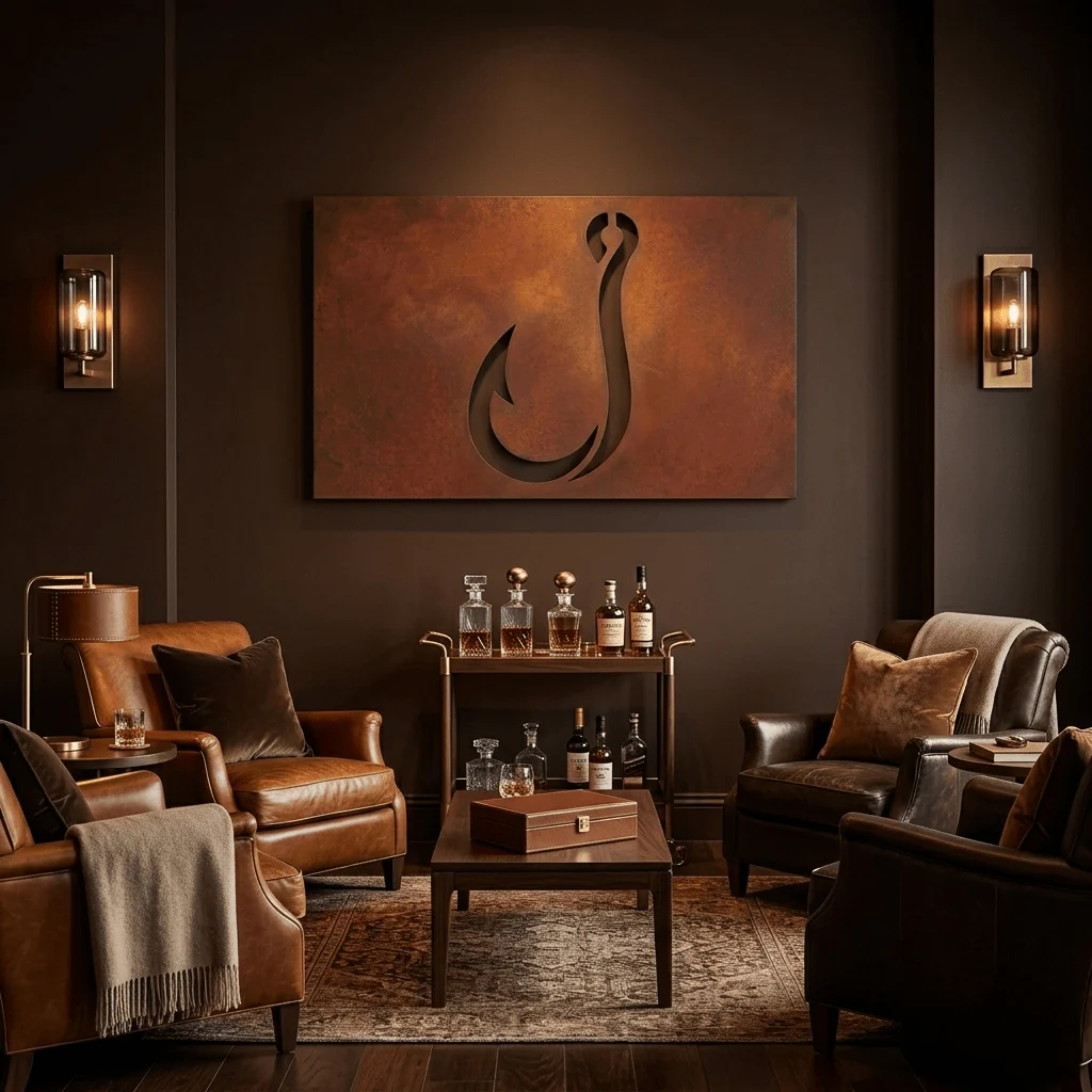 The Hook - Metal Wall Art - Oxide - Image 2