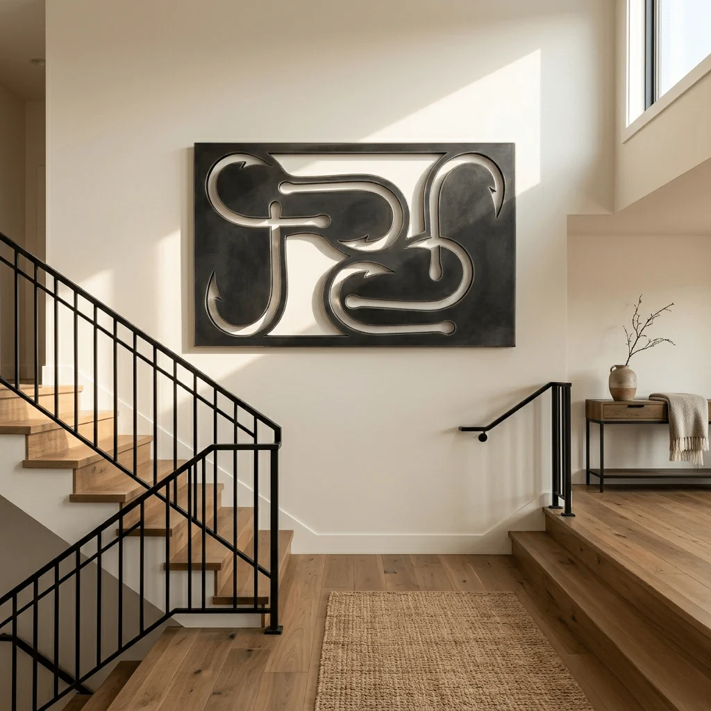 The Hook Theory - Metal Wall Art - Forge - Image 2