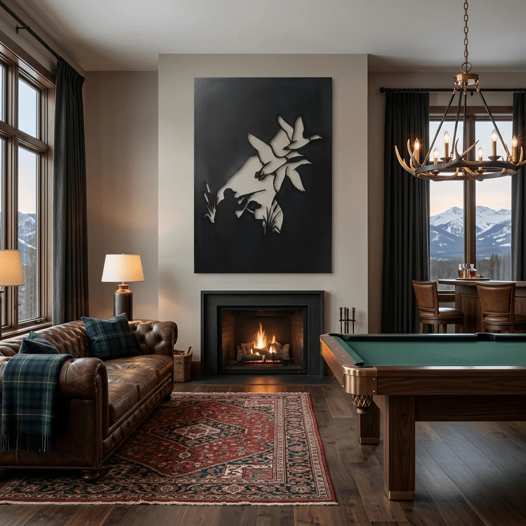 The Hunt - Metal Wall Art - Forge - Image 3