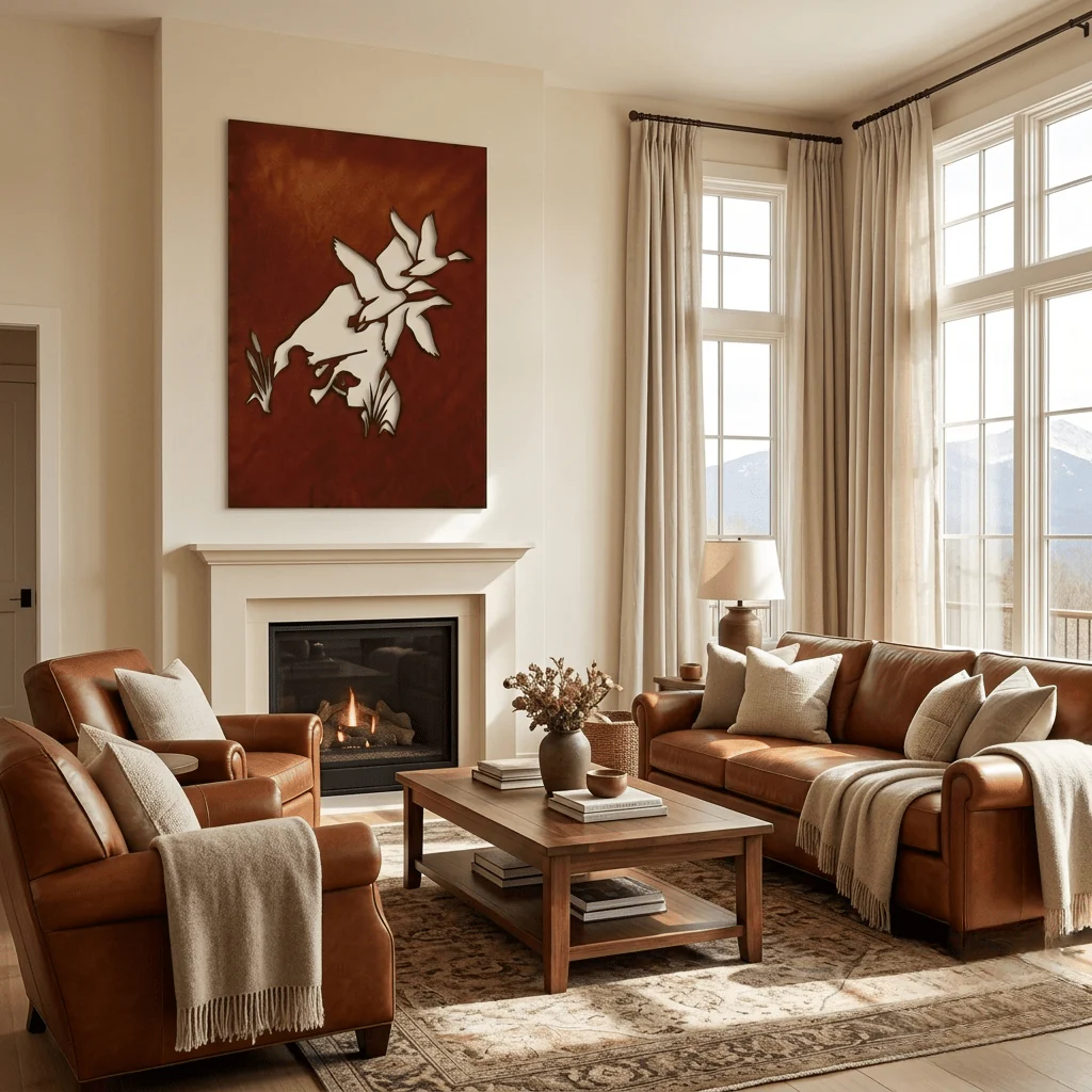 The Hunt - Metal Wall Art - Oxide