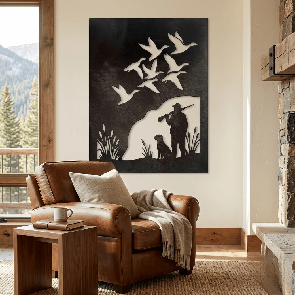 The Hunting Companion - Metal Wall Art - Forge - Image 3