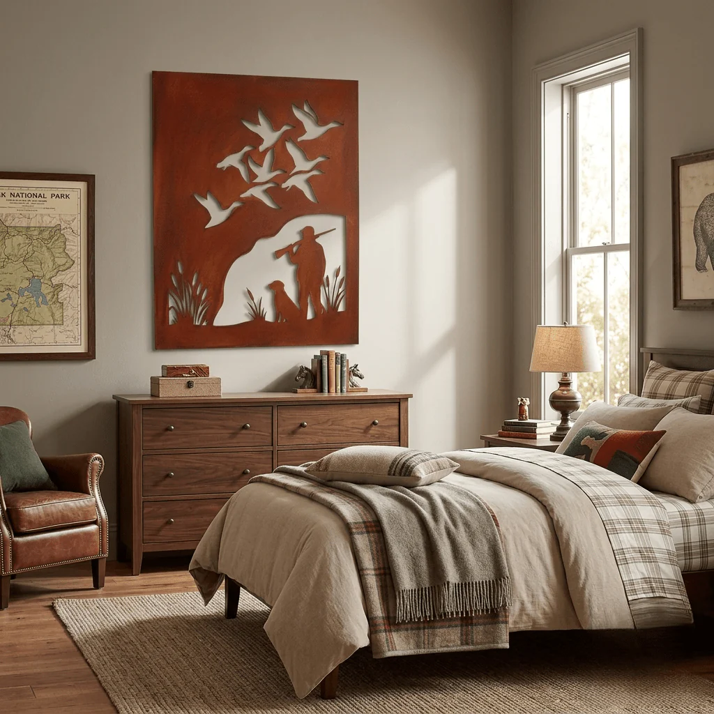 The Hunting Companion - Metal Wall Art - Oxide - Image 3