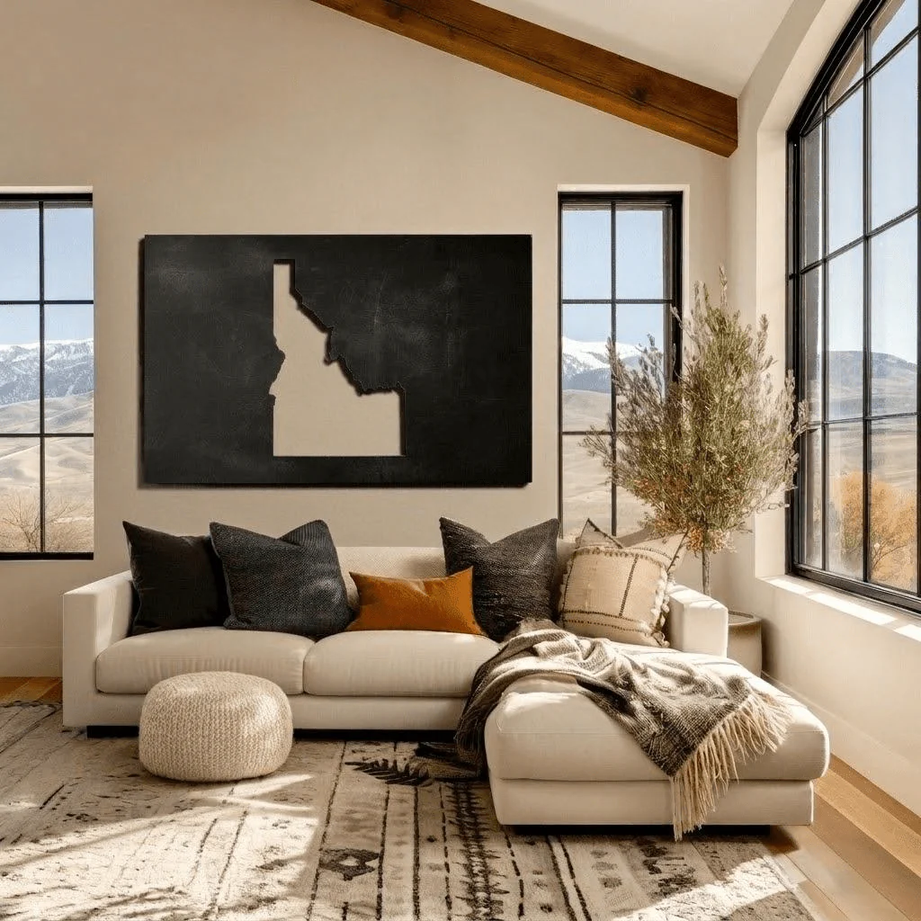 The Idaho - Metal Wall Art - Forge