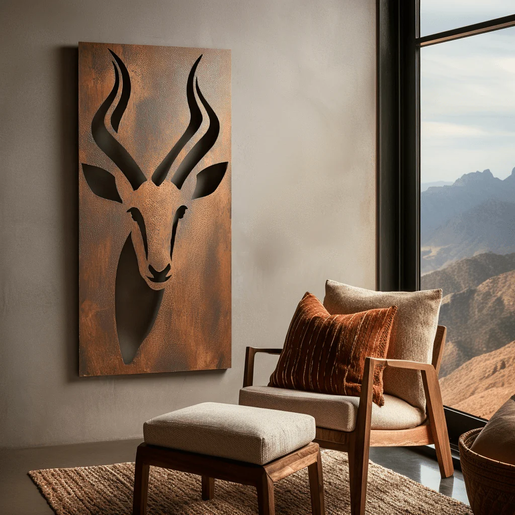 The Impala - Metal Wall Art - Oxide - Image 2
