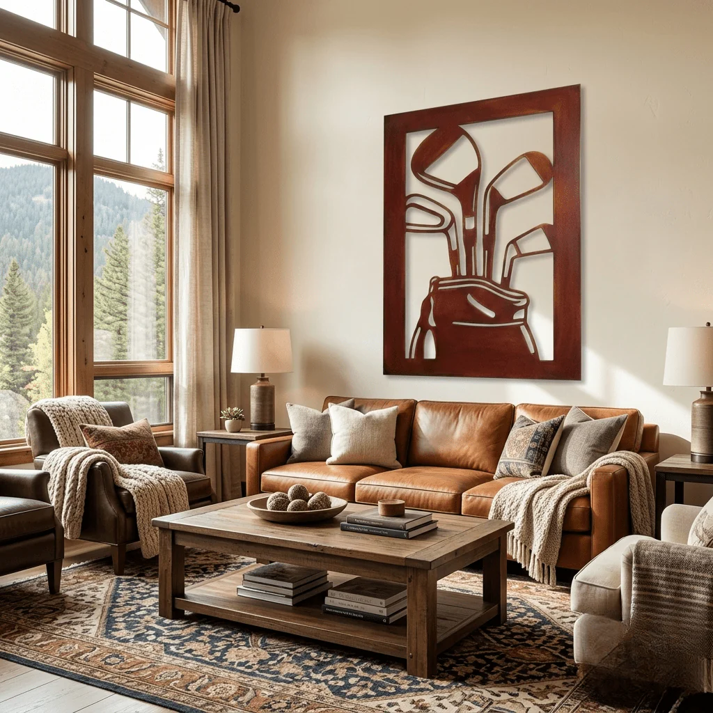 The Iron Assembly - Metal Wall Art - Oxide