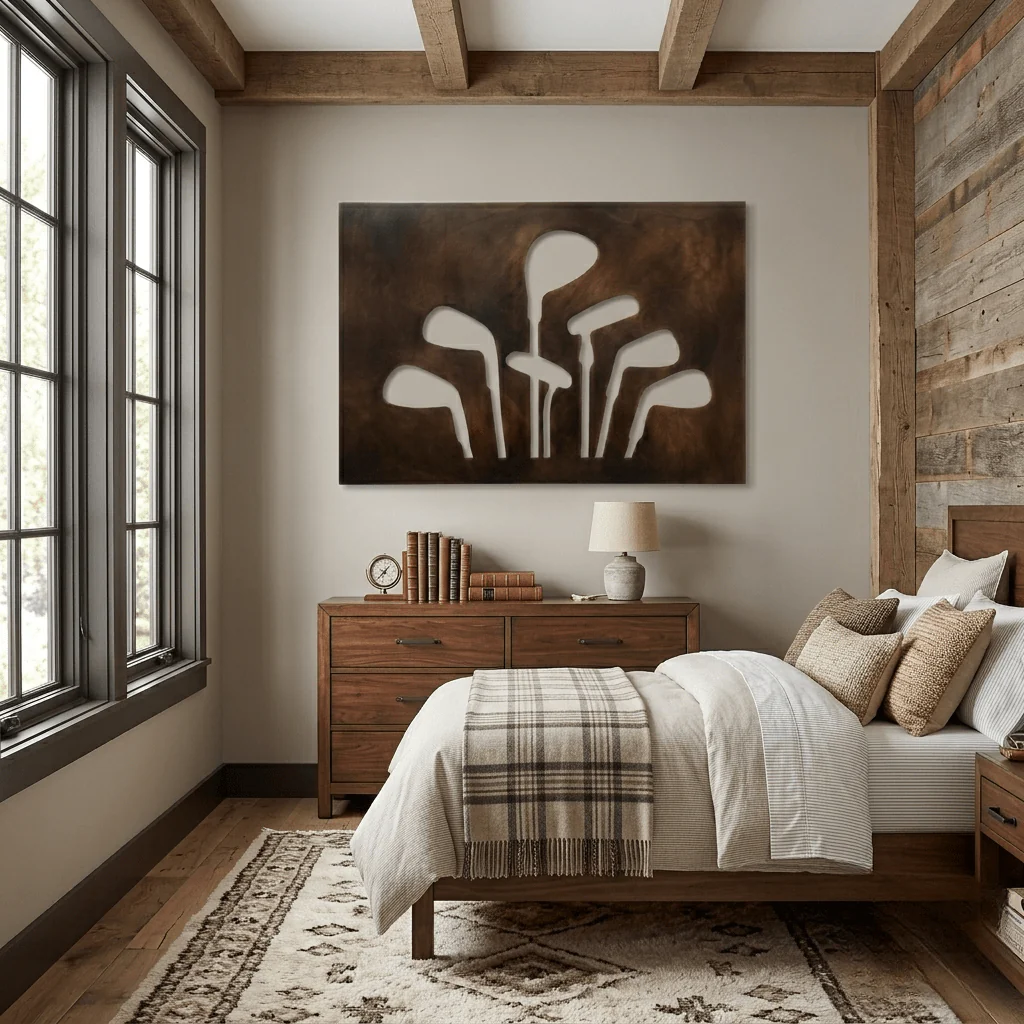 The Iron Garden - Metal Wall Art - Umber - Image 3