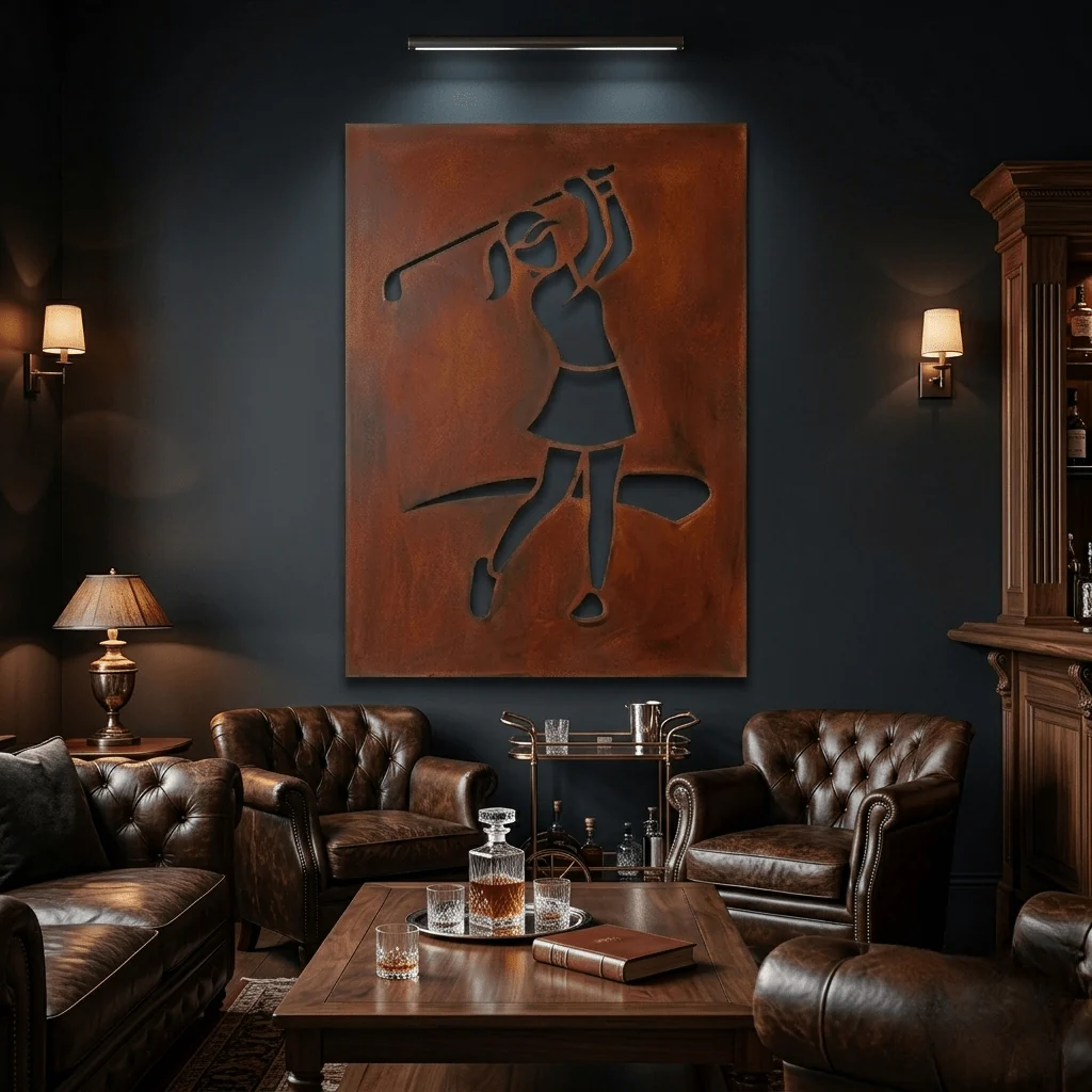 The Iron & Grace - Metal Wall Art - Oxide - Image 2